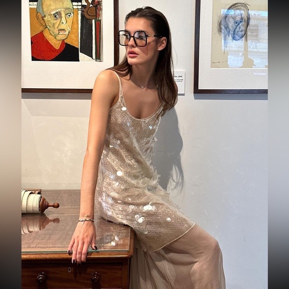 Zara Dresses & Skirts - ZARA NWT SEQUIN KNIT DRESS